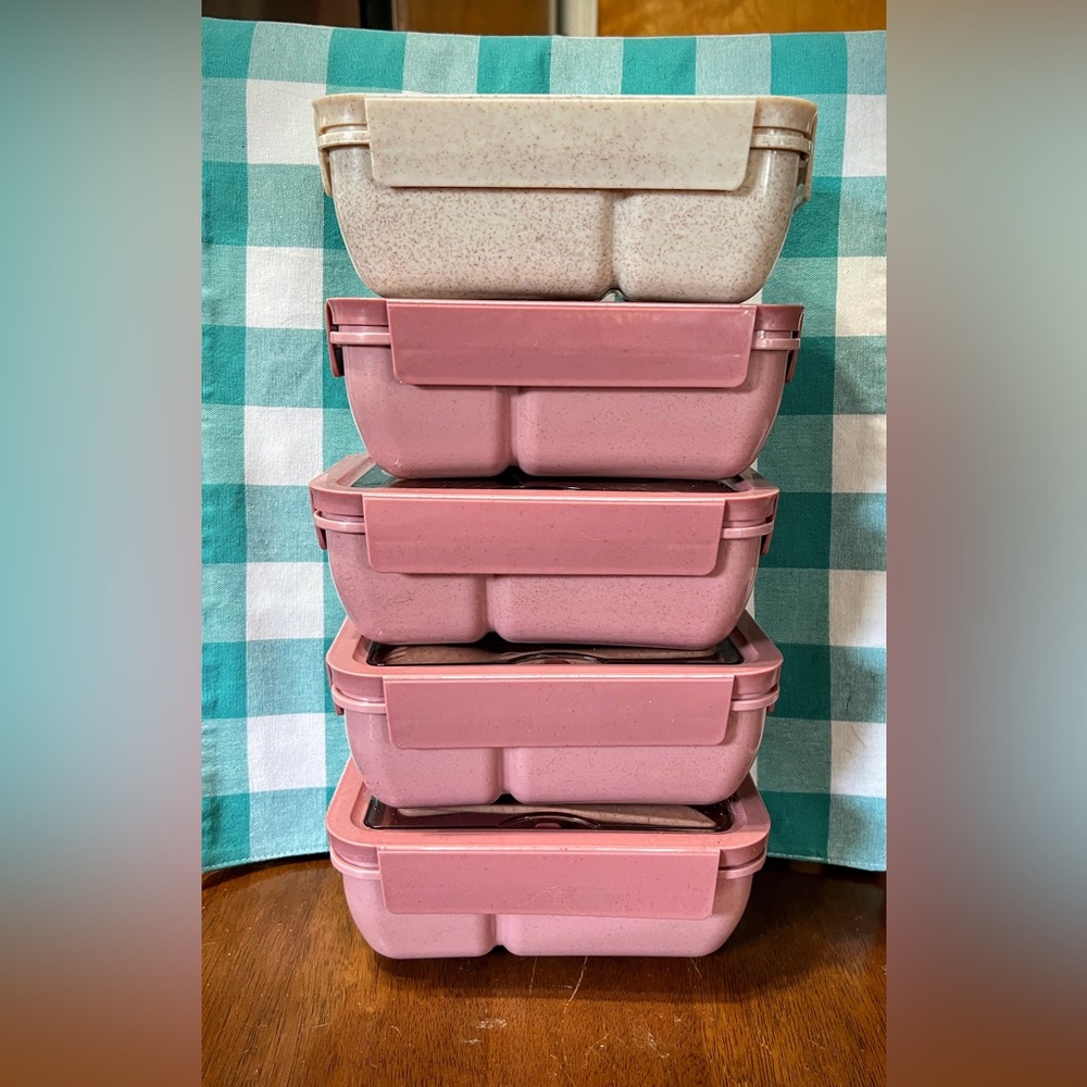 Set of 5 Meal Prep Containers